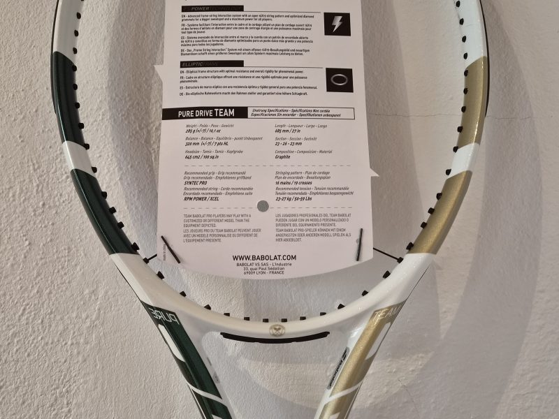 Babolat Pure Drive Team Wimbledon Edition