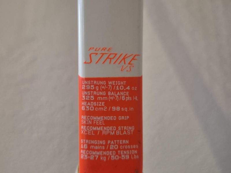 Babolat Pure Strike 98 VS
