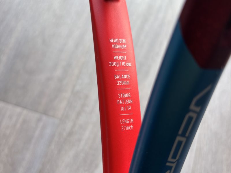 4 x Yonex VCORE 100 (2021)