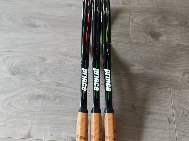 3 x Prince Classic Graphite 100 (Griff L4) – NEUWERTIG & UNGESPIELT!